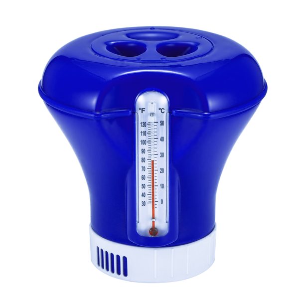 Klor dispenser m/ termometer til basseng - Bilde 3