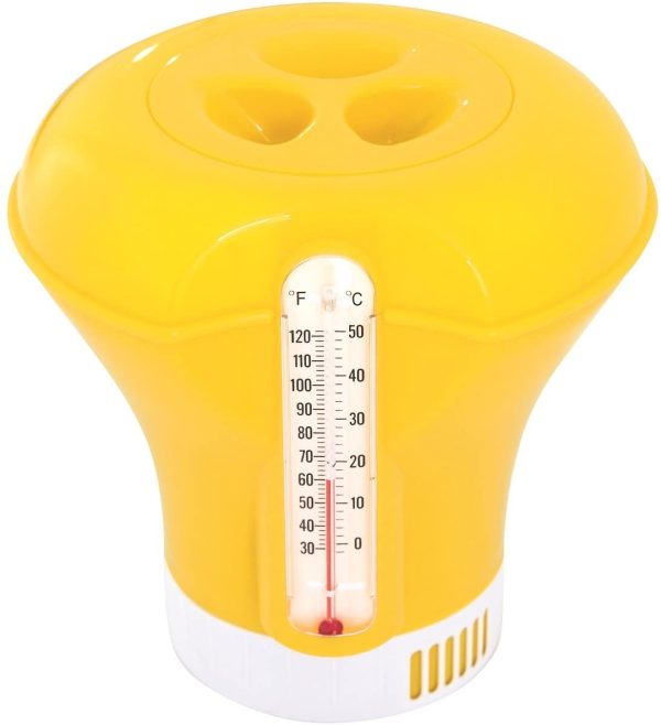 Klor dispenser m/ termometer til basseng - Bilde 5